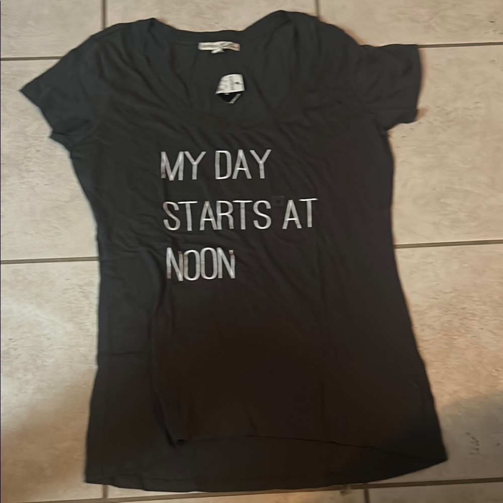 Women's Graphic Tee - Charcoal